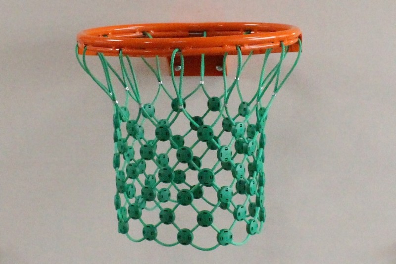 Wilhelm-Sport Basketballnetz armiert Ø 5 mm, grün - Wilhelm-Sport