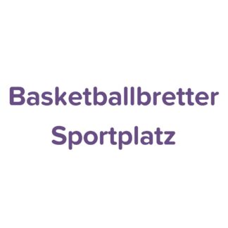 Basketballbretter - Sportplatz