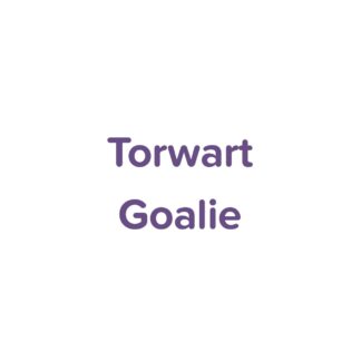 Torwart - Goalie