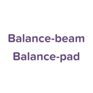 Balance-beam - Balance-pad